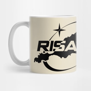 Rottnest Island Space Agency (RISA) Logo Black Mug